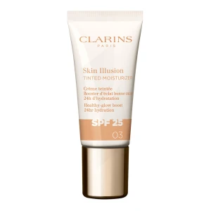 Clarins Skin Illusion Tinted Moisturizer Spf25 Crème Teintée Booster D'éclat 03 15ml