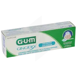 Acheter GUM Gingidex Dentifrice Protection Gencives T/75ml à CUISERY
