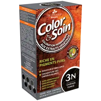 Acheter COLOR&SOIN Kit coloration permanente 3N châtain foncé à TOULON