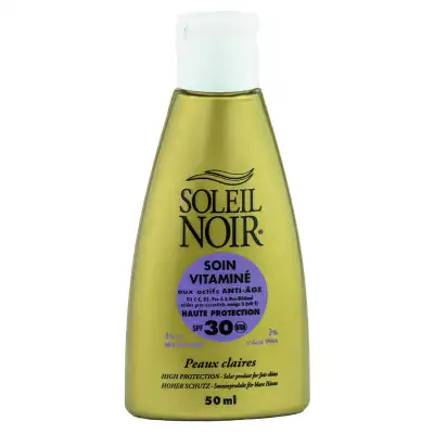 Soleil Noir Ip30 Crème Soin Vitaminé Haute Protection T/50ml à TIGNIEU-JAMEYZIEU