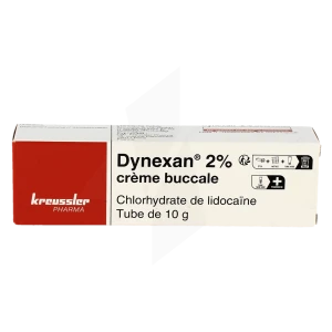 Dynexan 2 %, Crème Buccale
