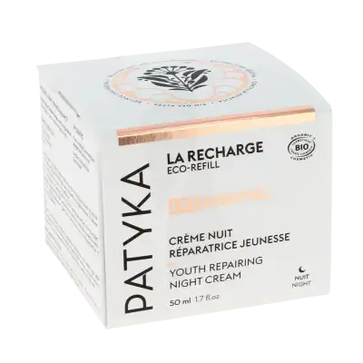 Patyka Lift Essentiel Crème Nuit Réparatrice Jeunesse Recharge/50ml à CERNAY