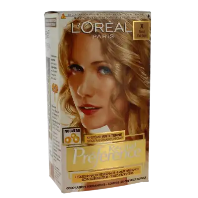 Récital Préférence Coloration Permanente X Blond Clair Doré à Libourne