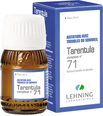 Lehning Complexe Tarentula N° 71 Solution Buvable Fl/30ml à Plaisir