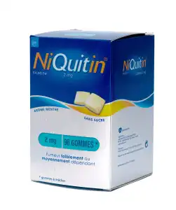 Niquitin Menthe Douce 2 Mg Sans Sucre, Comprimé à Sucer édulcoré à L'aspartam à  ILLZACH