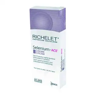 Richelet Selenium-ace Crème Riche Anti-âge Peau Normale 50ml à Tarbes