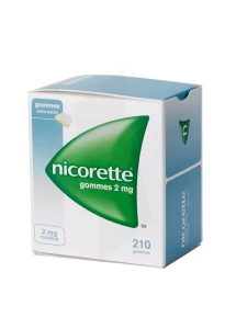 Nicorette 2 Mg Gom à Mâcher Médic Sans Sucre Plq/210gom