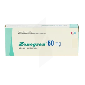 Zonegran 50 Mg, Gélule