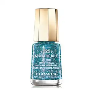 Mavala V Ongles Sparkling Blue Mini Fl/5ml à AIX-EN-PROVENCE