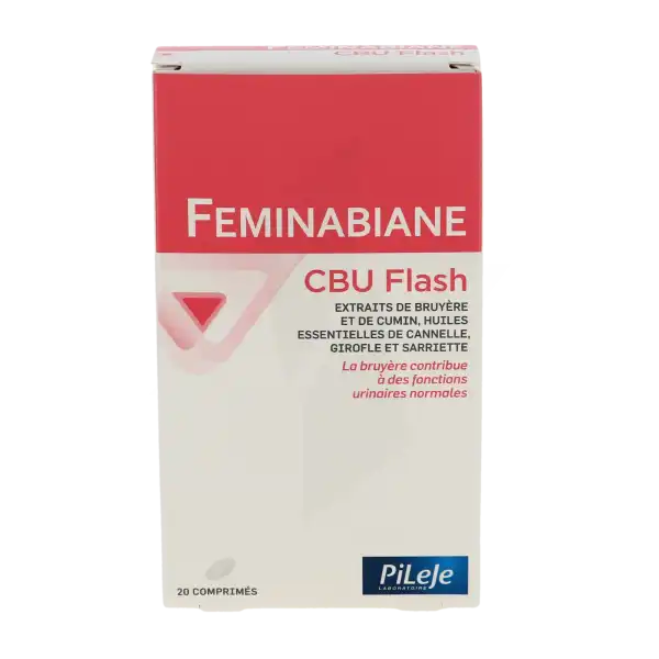 Pileje Feminabiane Cbu Flash - Nouvelle Formule 20 Comprimés