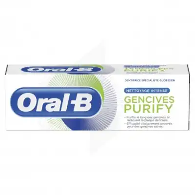 Oral B Gencives Purify Dentifrice T/75ml à Vierzon