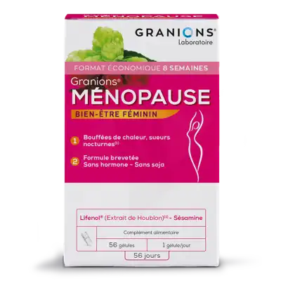 Granions Ménopause Ménogyn Gélules B/56 à Dreux