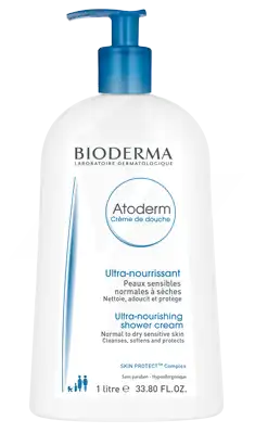 Atoderm Crème Lavante Fl Pompe/1l à Saint-Léger-du-Bourg-Denis