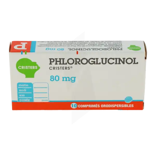 Phloroglucinol Cristers 80 Mg, Comprimé Orodispersible