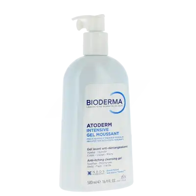 Bioderma Atoderm Intensive Gel Douche Moussant Douceur Relipant Apaisant 500 Ml à BIGANOS