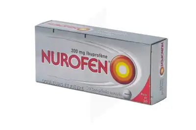 Nurofen 200 Mg, Comprimé Enrobé Plq/30 à SAINT-MEDARD-EN-JALLES