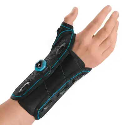 Orliman Fixquick Attelle Poignet Pouce Gauche Noir Taille 4 B/1 à Le Dévoluy
