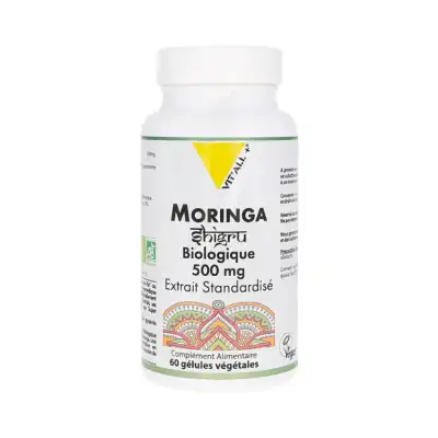 Vitall+ Moringa 500mg Bio Gélules Végétales B/60 à NICE