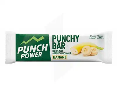 Punch Power Punchy Bar Barre Banane 40*30g à PINS-JUSTARET