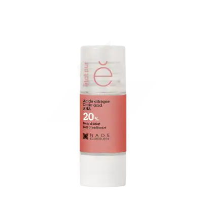 Etat Pur Actif Pur Acide Citrique Aha 20% Fl/15ml à Gardanne