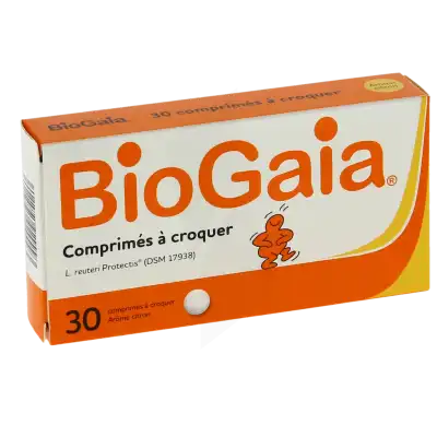 Biogaia Comprime A Croquer, Bt 30 à QUINCY-SOUS-SÉNART