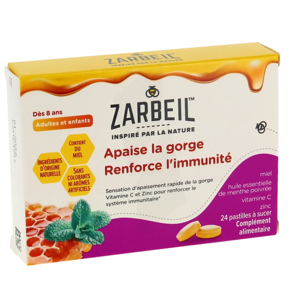 Zarbeil Past Gorge Et Immunité B/24