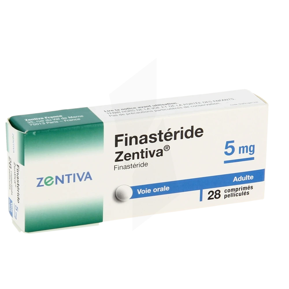 Finasteride Zentiva 5 Mg, Comprimé Pelliculé