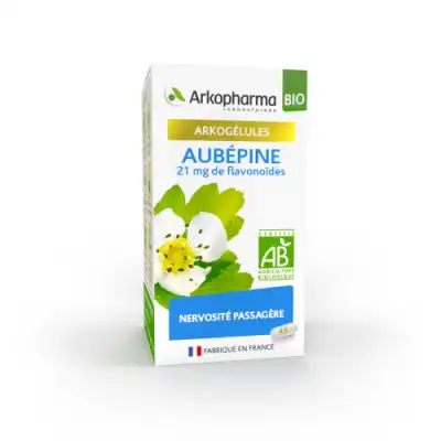 Arkogélules Aubépine Bio Gélules Fl/45 à ST-ETIENNE-DE-TULMONT