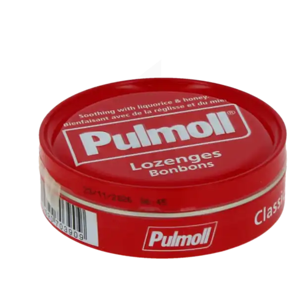 Pulmoll Pastille Classic Boite Métal/75g