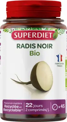 Superdiet Radis Noir Bio Comprimés B/45 à Nogaro