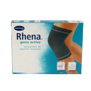 Rhena Genu Active Genouillère De Maintien Noir T3