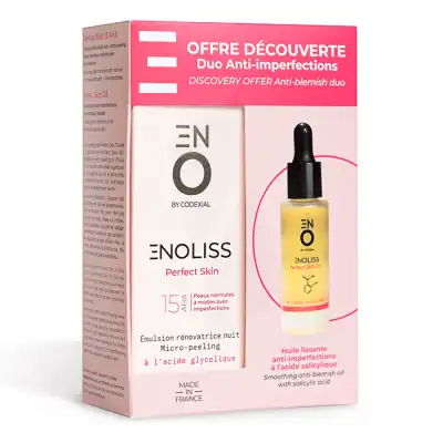 Enoliss Perfect Skin 15 Aha Emulsion Correcteur Micro-peeling T Airless/30ml + Oil à Paris