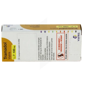 Tramadol Viatris Lp 100 Mg, Comprimé à Libération Prolongée