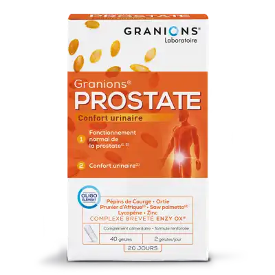 Granions Prostate Gélules B/40 à LA-RIVIERE-DE-CORPS