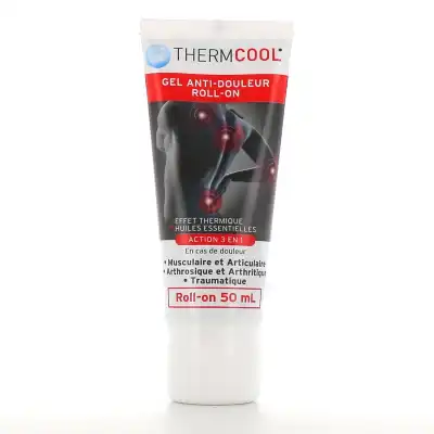 Thermcool Gel Anti-douleur Roll-on/50ml à VILLEFONTAINE