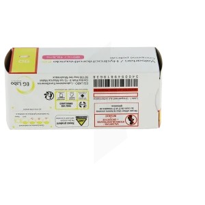 Valsartan/hydrochlorothiazide Eg 80 Mg/12,5 Mg, Comprimé Pelliculé