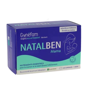 Natalben Mama Capsules Boîte De 60