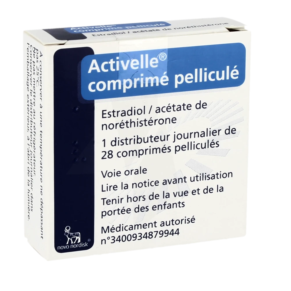 Activelle, Comprimé Pelliculé