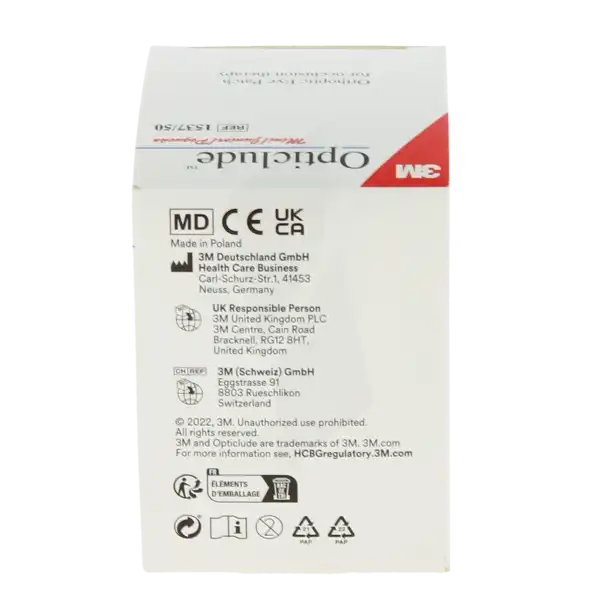 Opticlude Pansement Orthoptique Chair Mini 5x6 Cm Boîte De 50