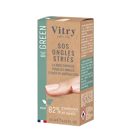 Vitry Nail V Ongles Sos Ongles Striés Fl/10ml