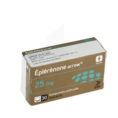 Eplerenone Arrow 25 Mg, Comprimé Pelliculé à TOULOUSE