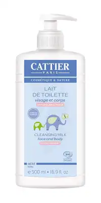 Cattier Bébé Lait De Toilette 500ml à Paris