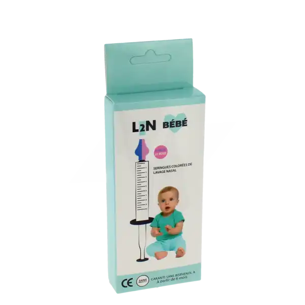 L2n Seringues Lavage Nasal Colorés B/2