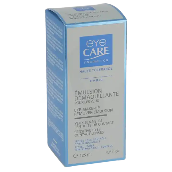Eye Care Emulsion Demaquillante Yeux, Fl 125 Ml