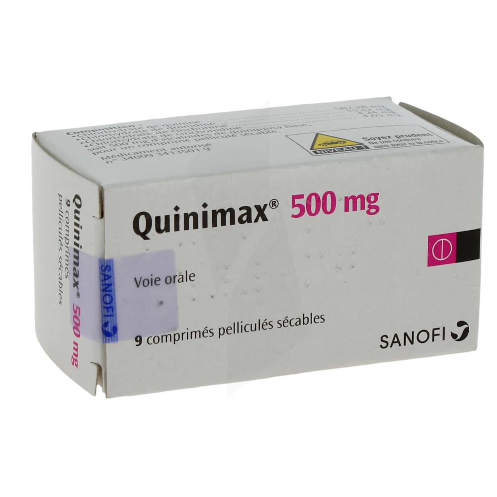 Quinimax 500 Mg, Comprimé Pelliculé Sécable