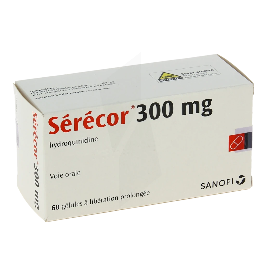 Serecor 300 Mg, Gélule à Libération Prolongée