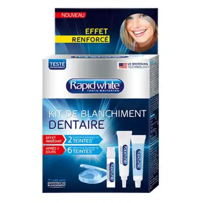 Rapid White Kit De Blanchiment Dentaire Coffret 6ml+13ml+14ml à Andernos