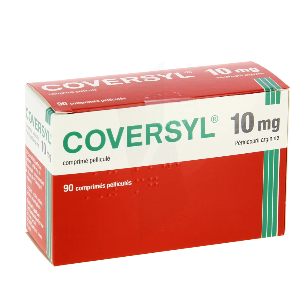 Coversyl 10 Mg, Comprimé Pelliculé