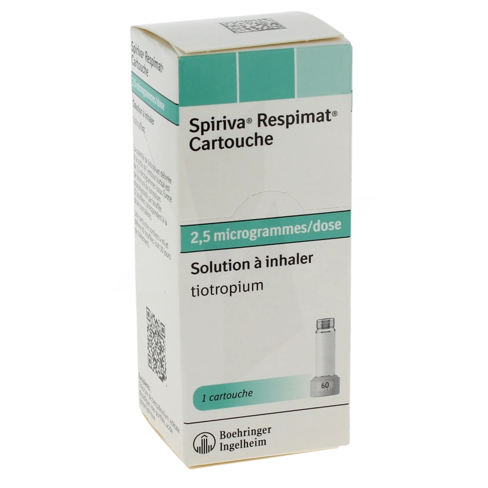 Spiriva Respimat 2,5 Microgrammes/dose, Solution à Inhaler