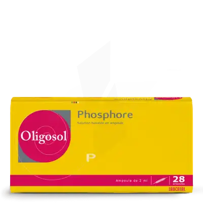 Oligosol Phosphore Solution Buvable 28 Ampoules/2ml à Paray-le-Monial